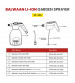 Balwaan Li-ion Battery Sprayer (2 Liters) SP-20B